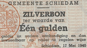 Noodgeld gemeente Schiedam, mei 1940
