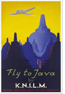 J. Lavies, Fly to Java by K.N.I.L.M., 1938