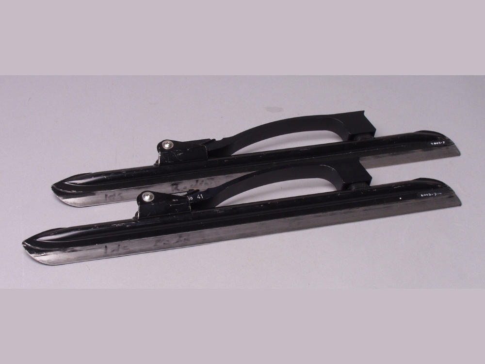 Klapschaatsen van Viking gebruikt door Ids Postma