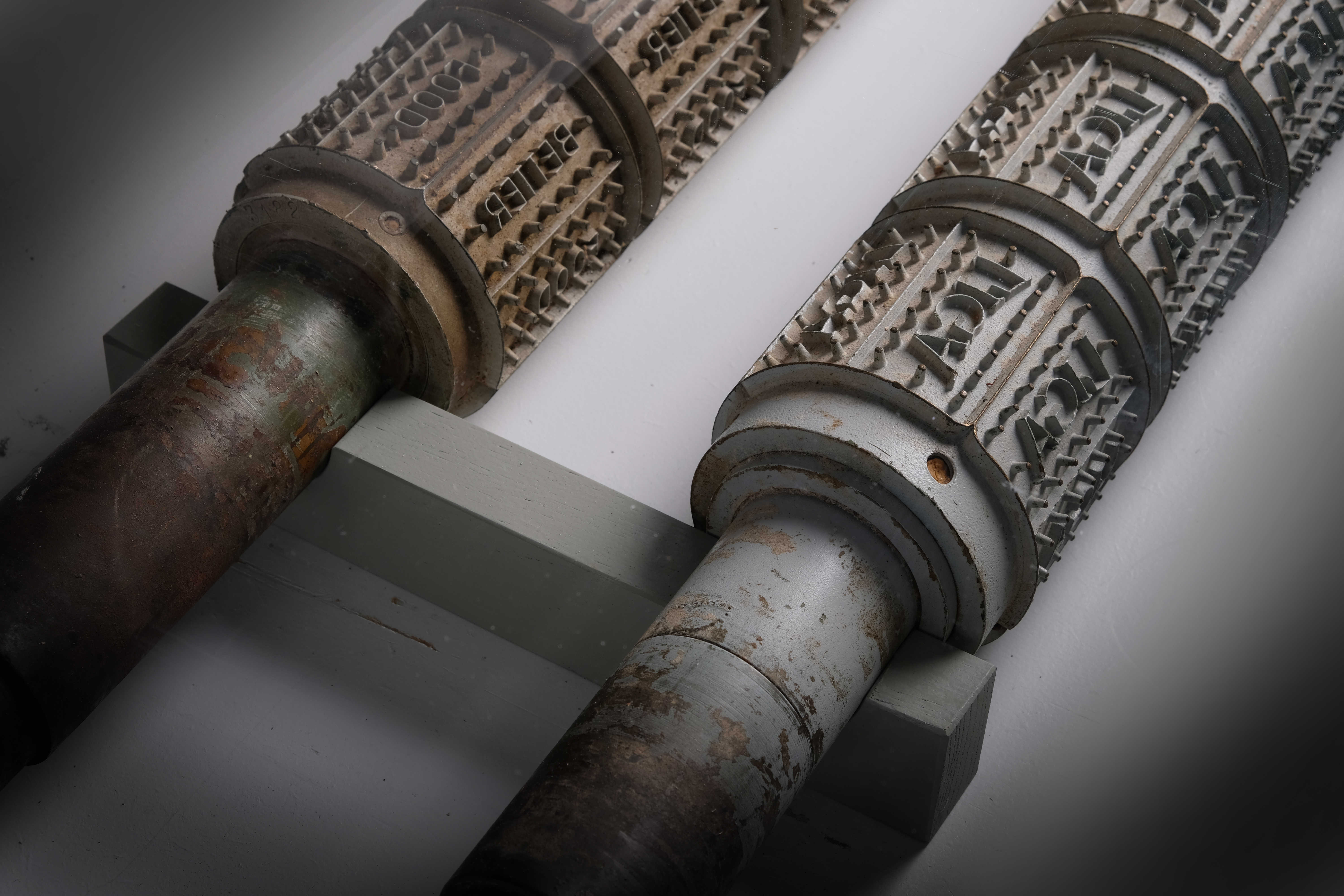 Twee LIGA vormwalsen