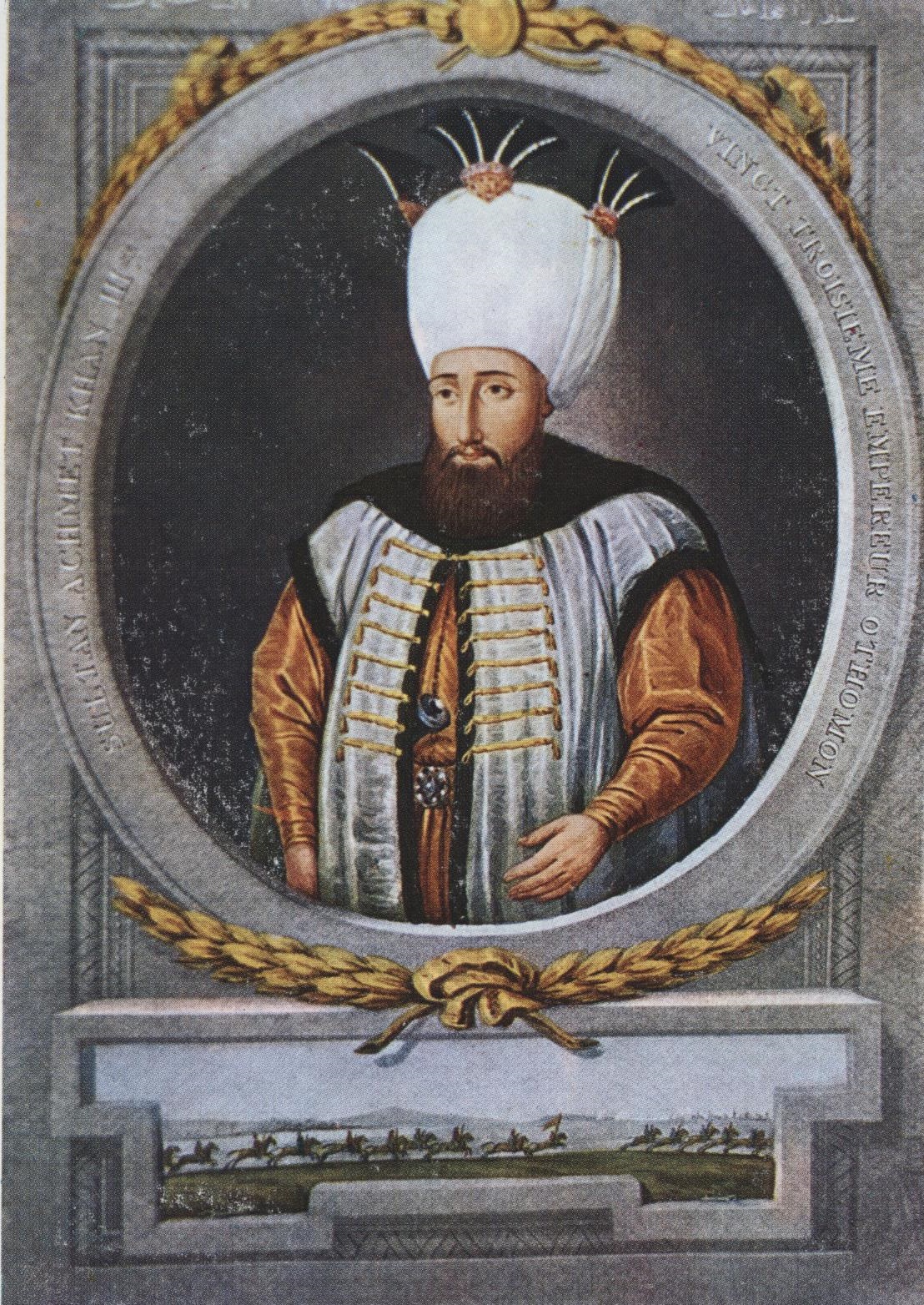 Sultan Ahmed III. Publiek domein.