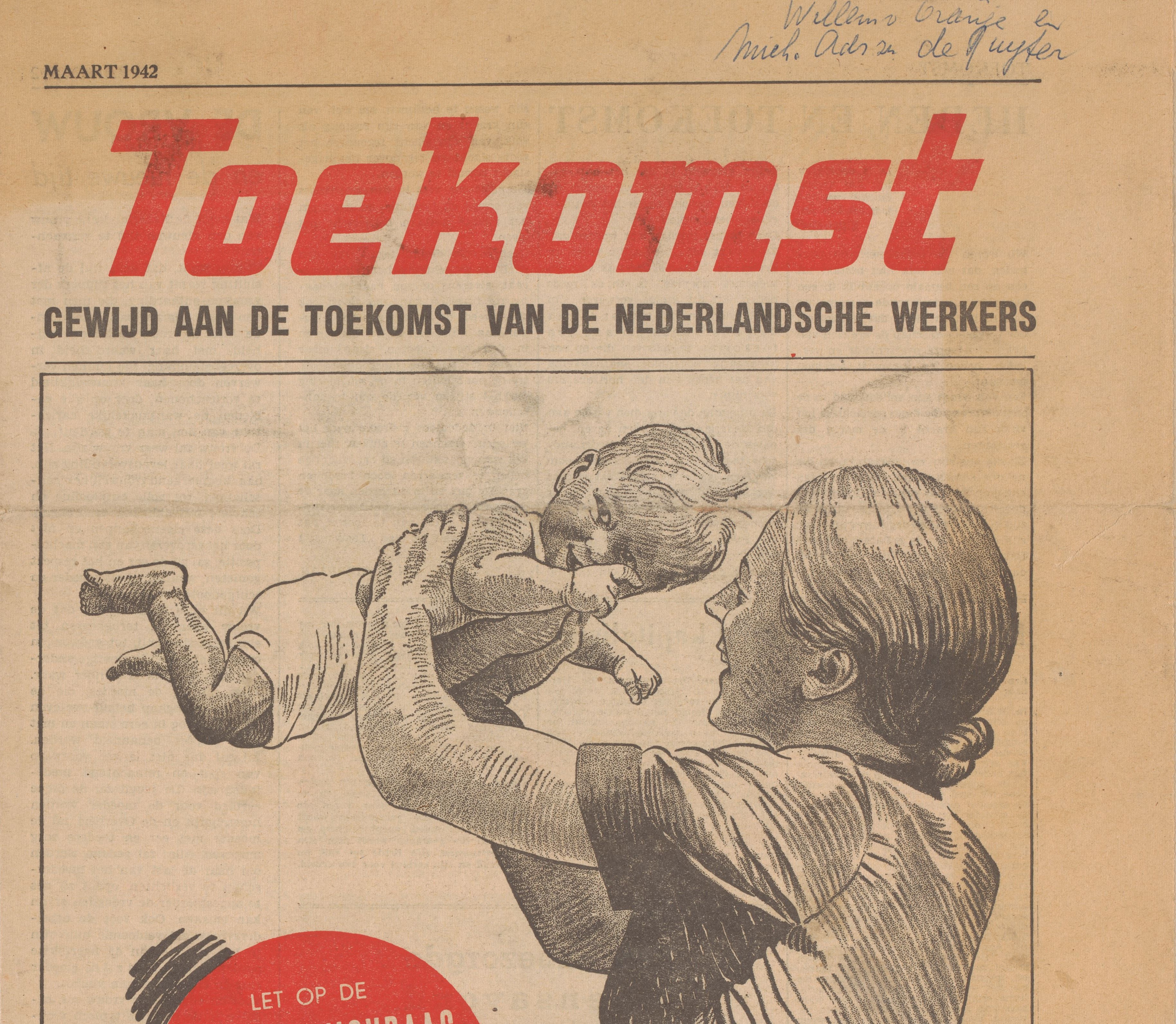 Editie van de Toekomst uit maart 1942, Rijksmuseum.