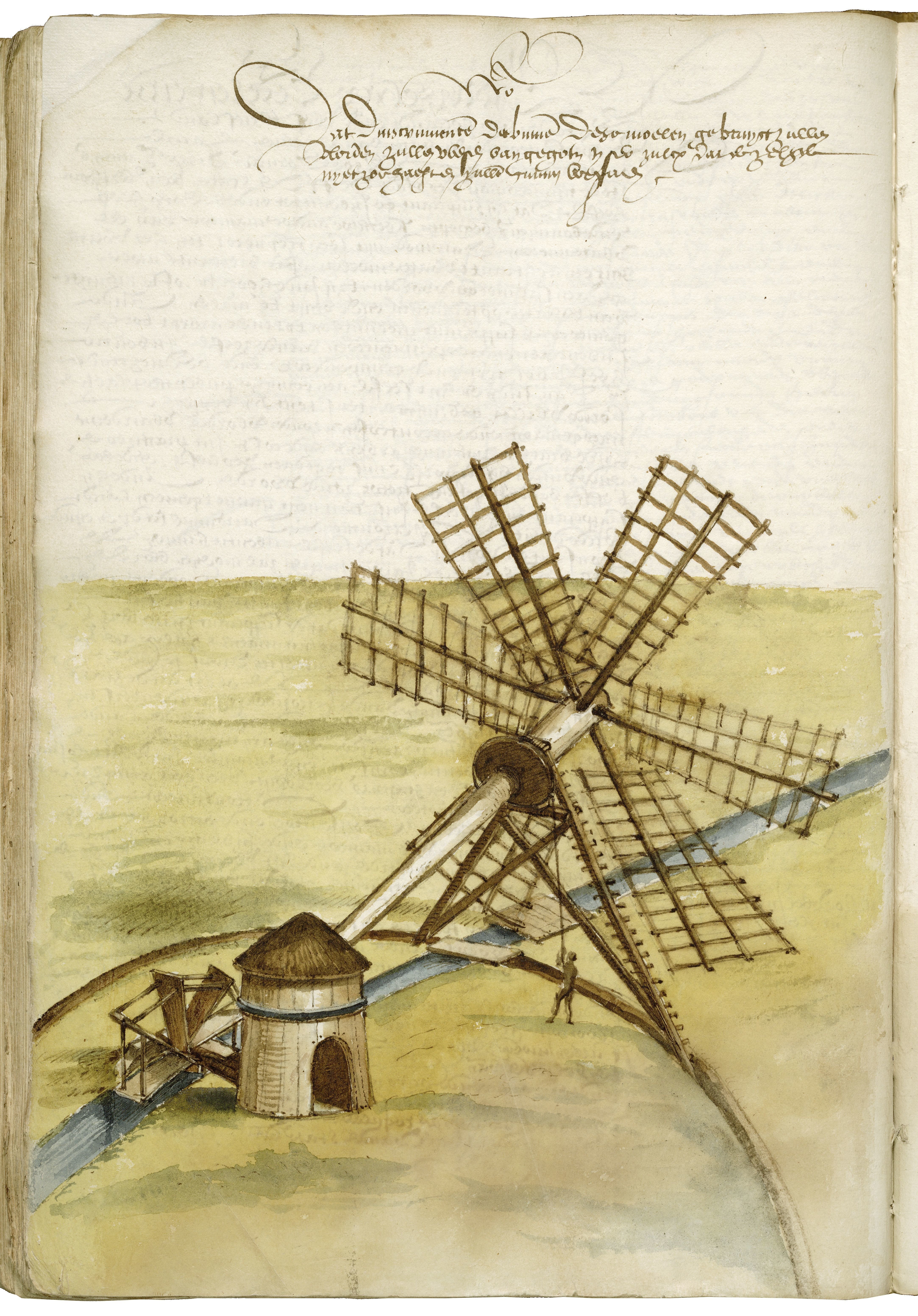 Windwatermolen van Cornelis Dircksz Muys