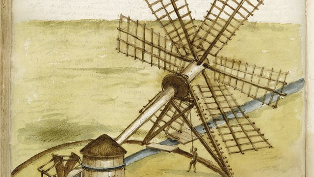 Windwatermolen van Cornelis Dircksz Muys